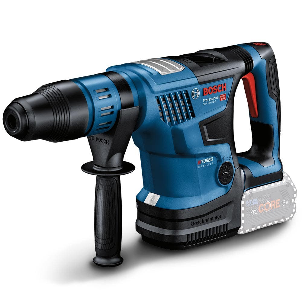 BOSCH 18V BITURBO Brushless SDS Max Rotary Hammer Skin GBH 18V-36 C 0611915041