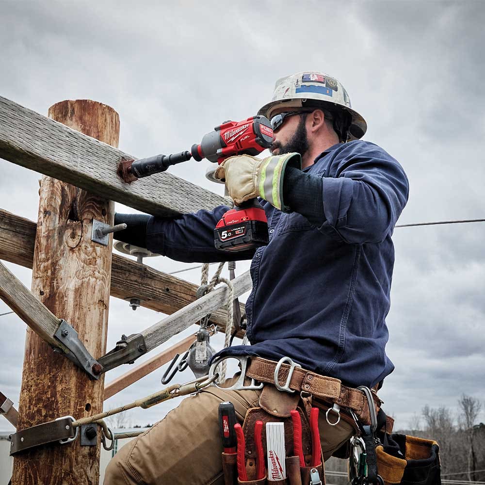 MILWAUKEE 18V FUEL 7/16inch HEX Utility High Torque Drill with ONE-KEY M18ONEFHIWH716-0