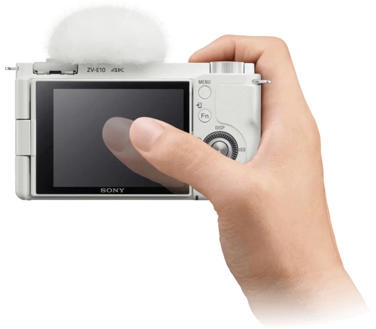 Alpha ZV-E10 - APS-C Interchangeable Lens Vlog Camera 24MP, 4K/30p, Vlog style camera