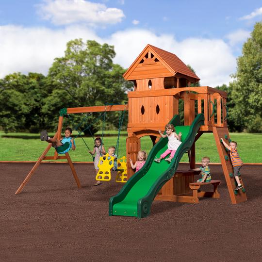 Monterey Wooden Swing Set