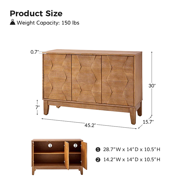 Kamu 45 Wide Sideboard