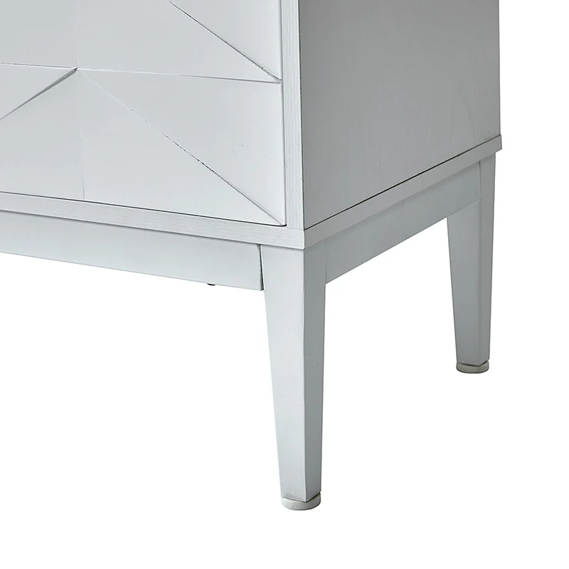 Beat Mid-century Modern 4-door Sideboard with Adjustable Shelf