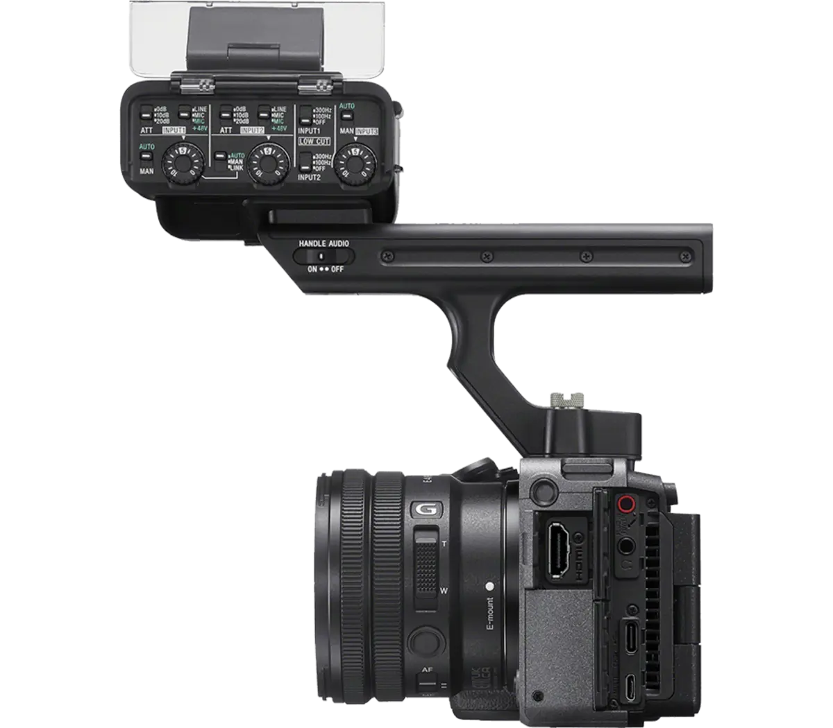 Sony Cinema Line FX30 Super 35 Camera with XLR handle unit