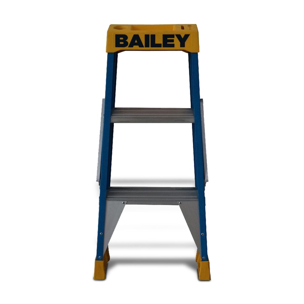 BAILEY 0.9m 150kg Step 3 Pro Fibreglass Double Sided Ladder FS13977