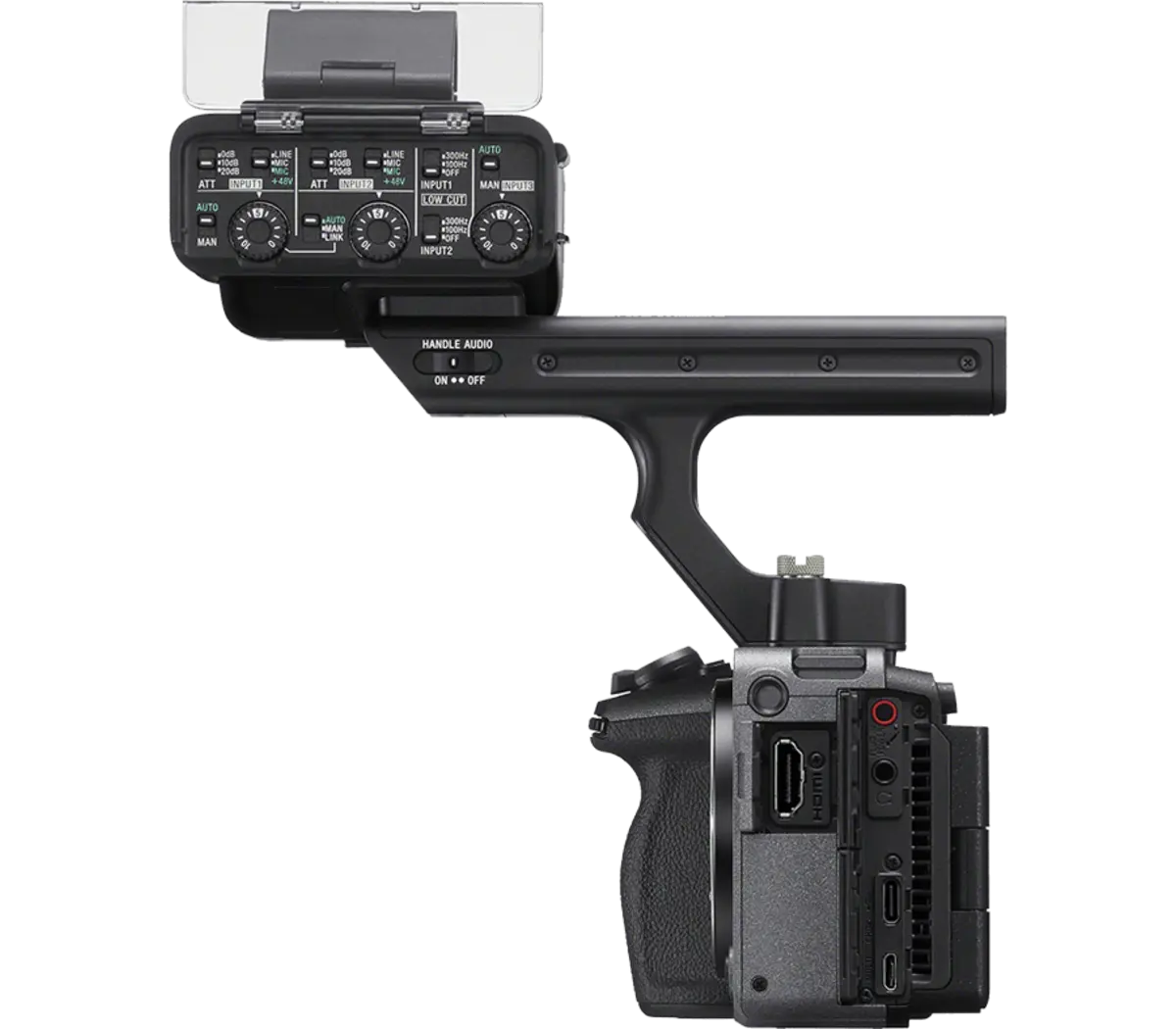 Sony Cinema Line FX30 Super 35 Camera with XLR handle unit