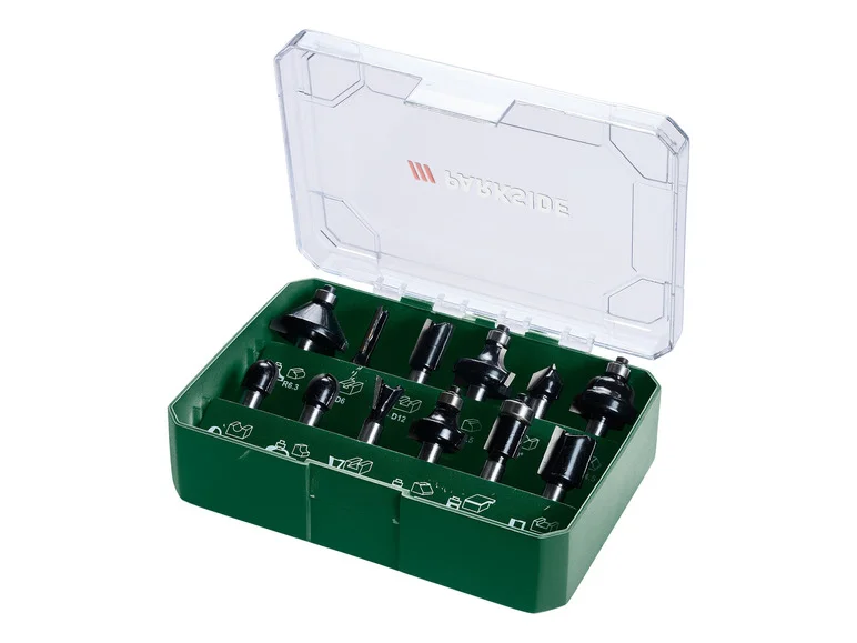 PARKSIDE Set d'embouts de fraisage