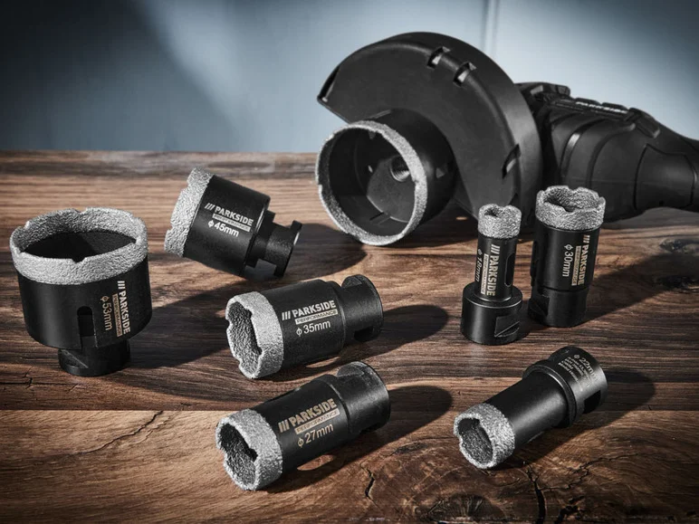 PARKSIDE PERFORMANCE Jeux de couronnes de forage diamantées PDBK 3 A1