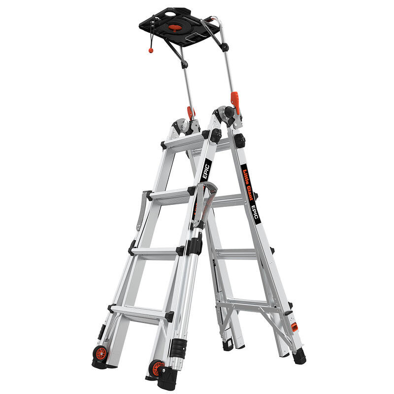 Little Giant Ladder Systems, Velocity with Wheels, M22, 22 Ft