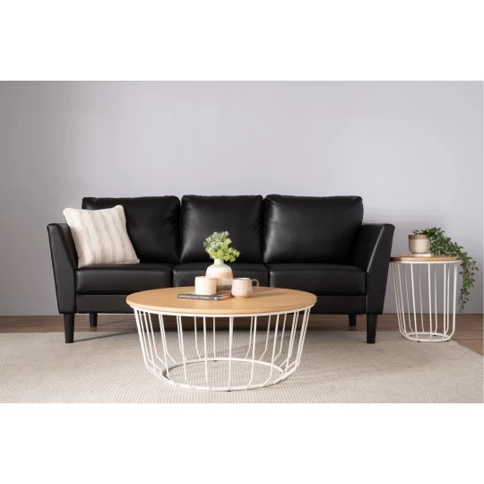 3 Seater Sofa, Black