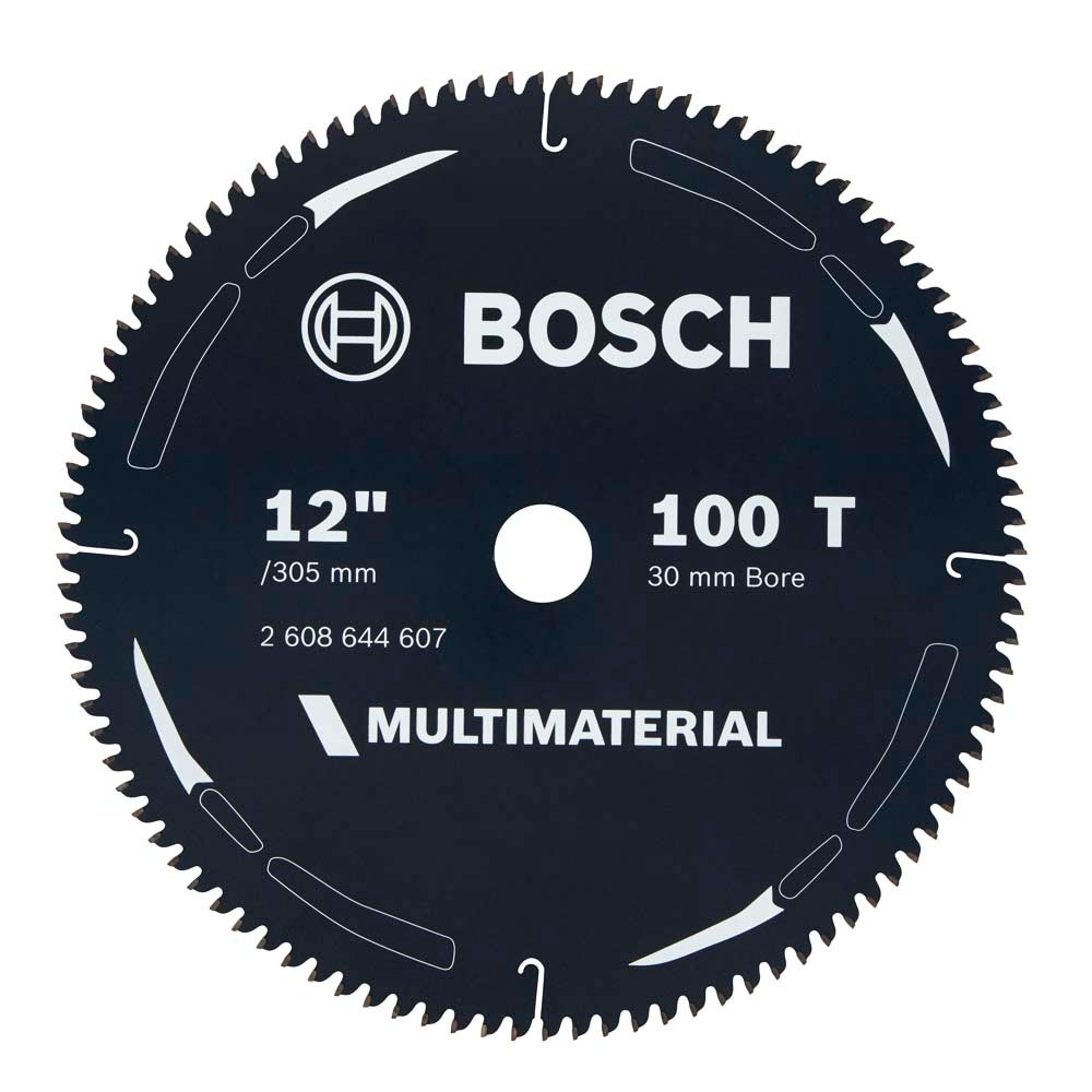 BOSCH 305mm 100T TCT Circular Saw Blade for Multi-Purpose Cutting - MULTIMATERIAL