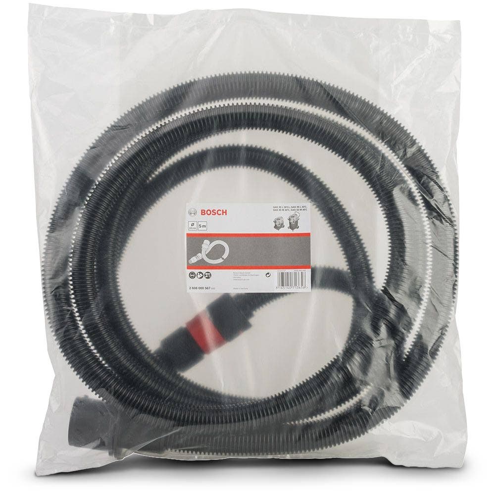 BOSCH 5m x 22mm Antistatic Vacuum Hose 2608000570