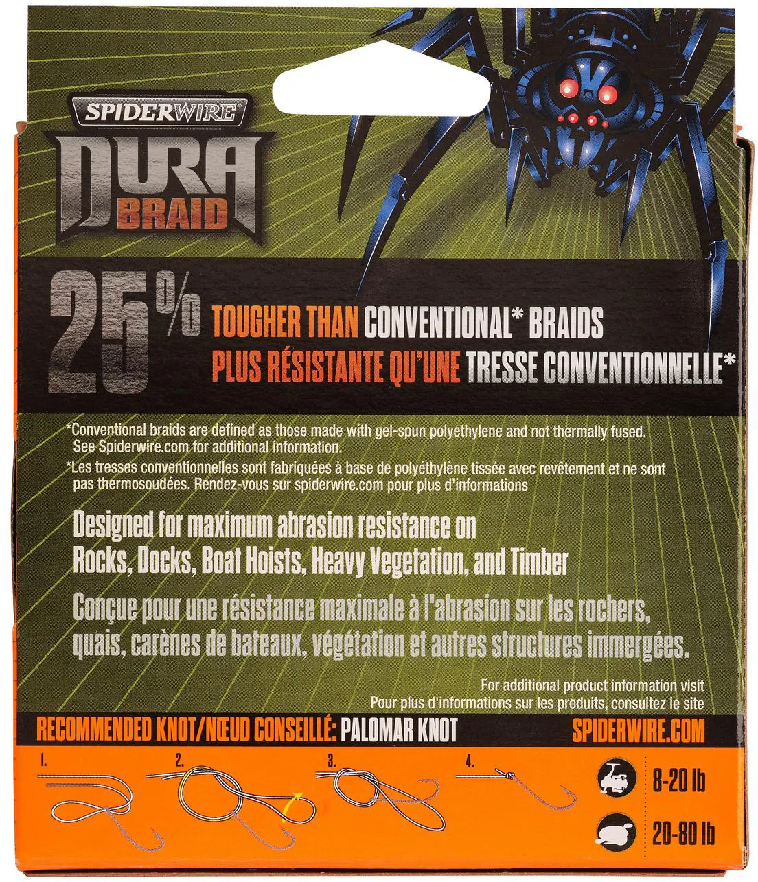 Spiderwire DuraBraid Braided Line - Moss Green