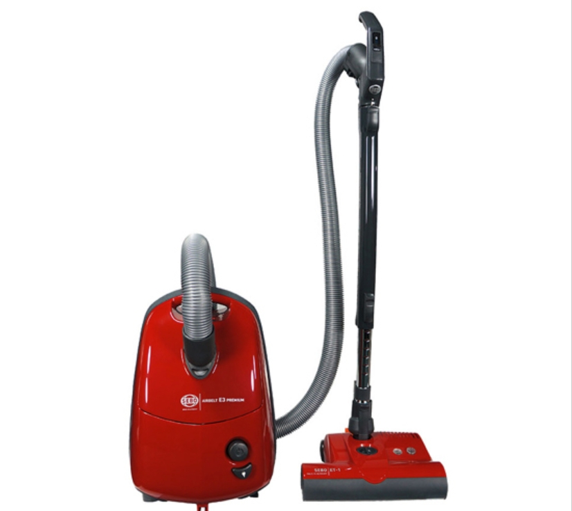SEBO AIRBELT E3 Premium Canister Red