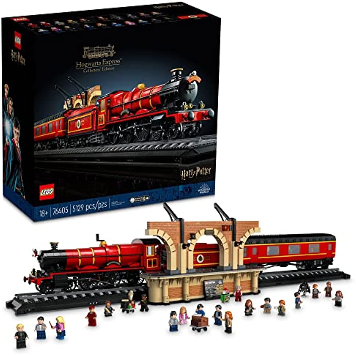 LEGO Harry Potter Hogwarts Express 76405 Building Set for Adults (5,129 Pieces)
