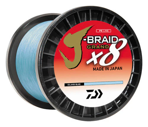 Daiwa J-Braid Grand x8 Braided Line 3.000 Yard Bulk Spools