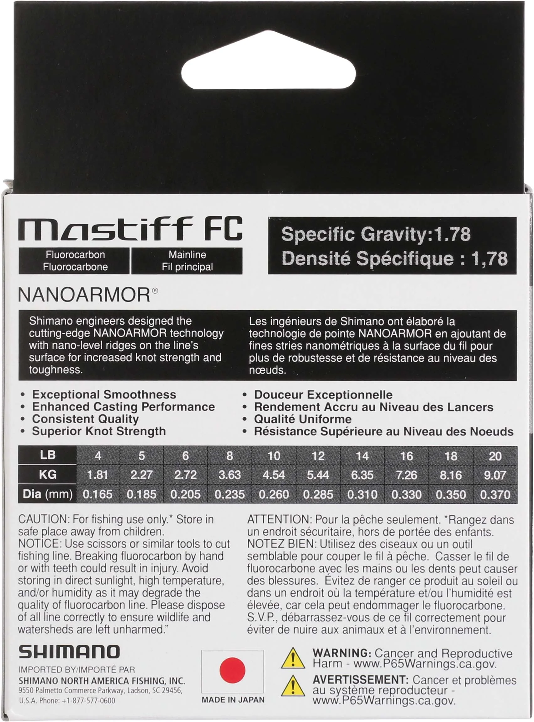 Shimano Mastiff Fluorocarbon