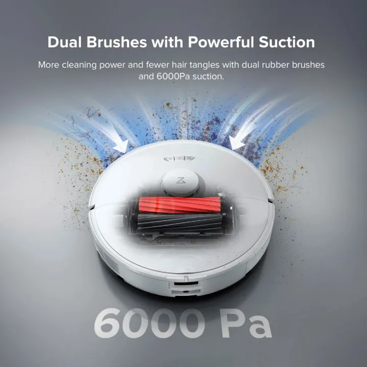 Roborock S8 Pro Ultra Robot Vacuum 6000Pa Suction Dual Roller Brush Cleaner