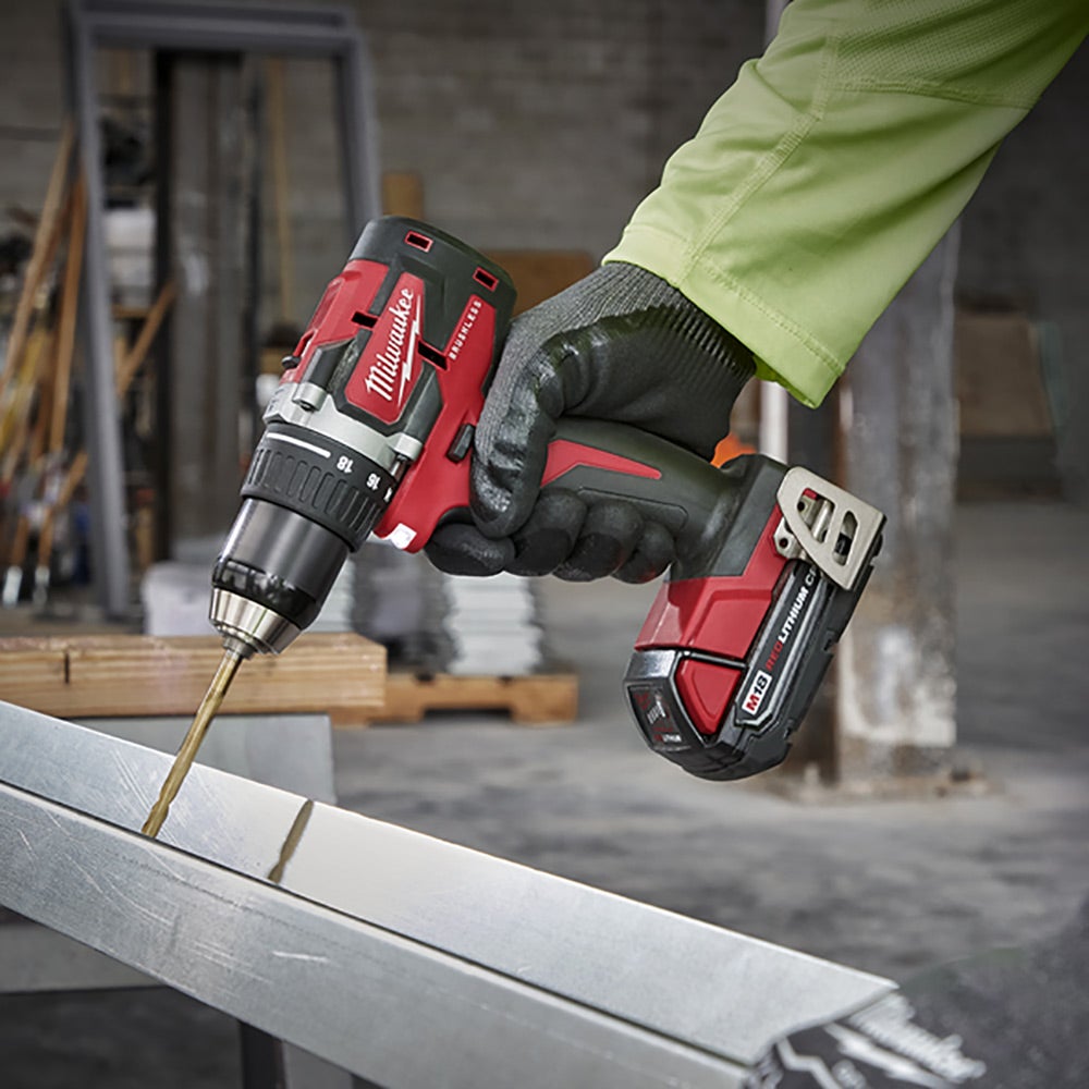 MILWAUKEE 18V Brushless Drill/Driver 13mm Gen 3 Skin M18CBLDD-0