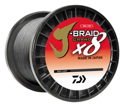 Daiwa J-Braid Grand x8 Braided Line 3.000 Yard Bulk Spools