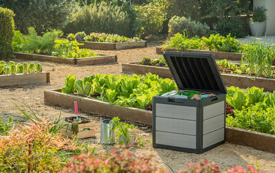 30 Gallon Deck Box - Grey