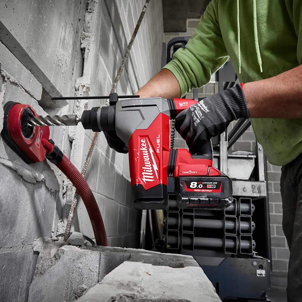 MILWAUKEE 18V Brushless 28mm SDS Plus Rotary Hammer Skin M18FHP-0