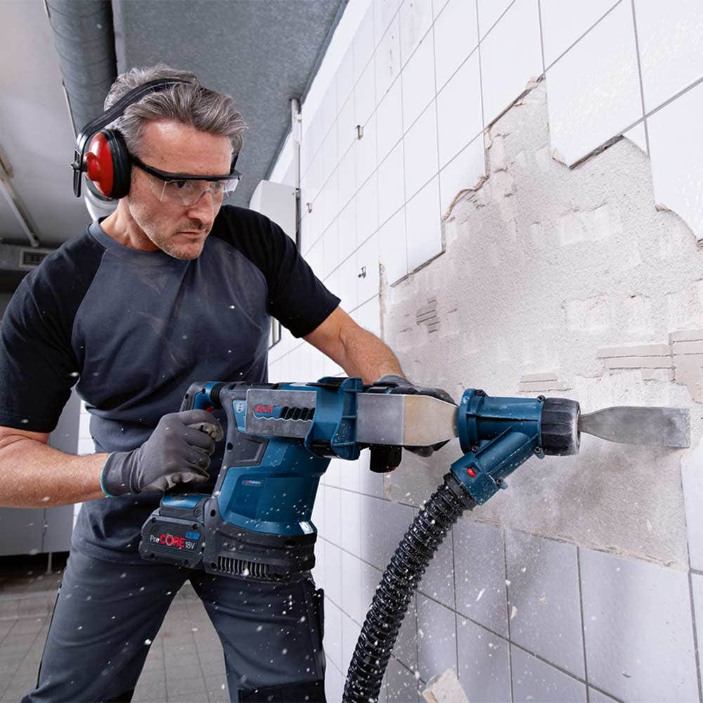 BOSCH 18V BITURBO Brushless 4kg SDS Plus Rotary Hammer Skin 0611914041