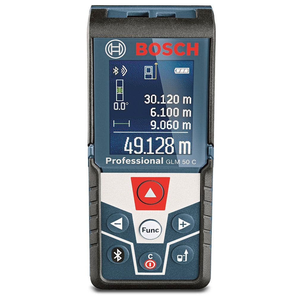 BOSCH 50m Rangefinder with Bluetooth GLM50C
