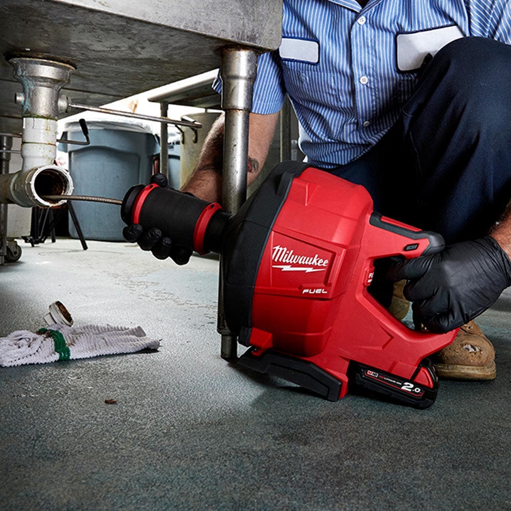MILWAUKEE M18 Power Feed Drain Cleaner Skin M18FDCPF8-0C