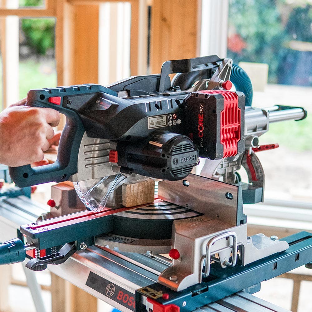 BOSCH 18V BITURBO Brushless 216mm Sliding Compound Mitre Saw Skin 0601B41040