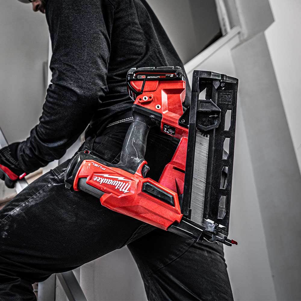 MILWAUKEE 18V Fuel 16 Gauge 20 Degree Angled Finishing Nailer Skin M18FN16GA-0C