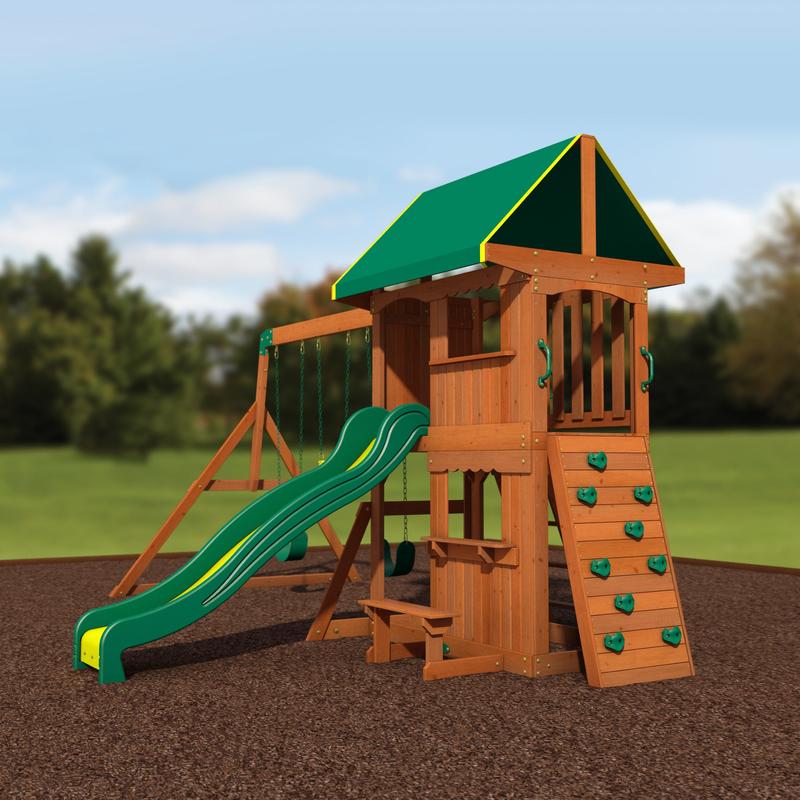 Somerset Wooden Swing Set