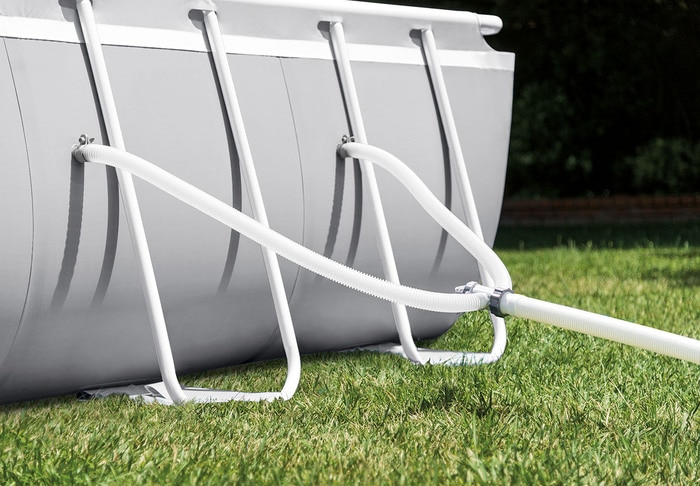 16ft 6in X 9ft X 48in Prism Frame Oval Pool Set