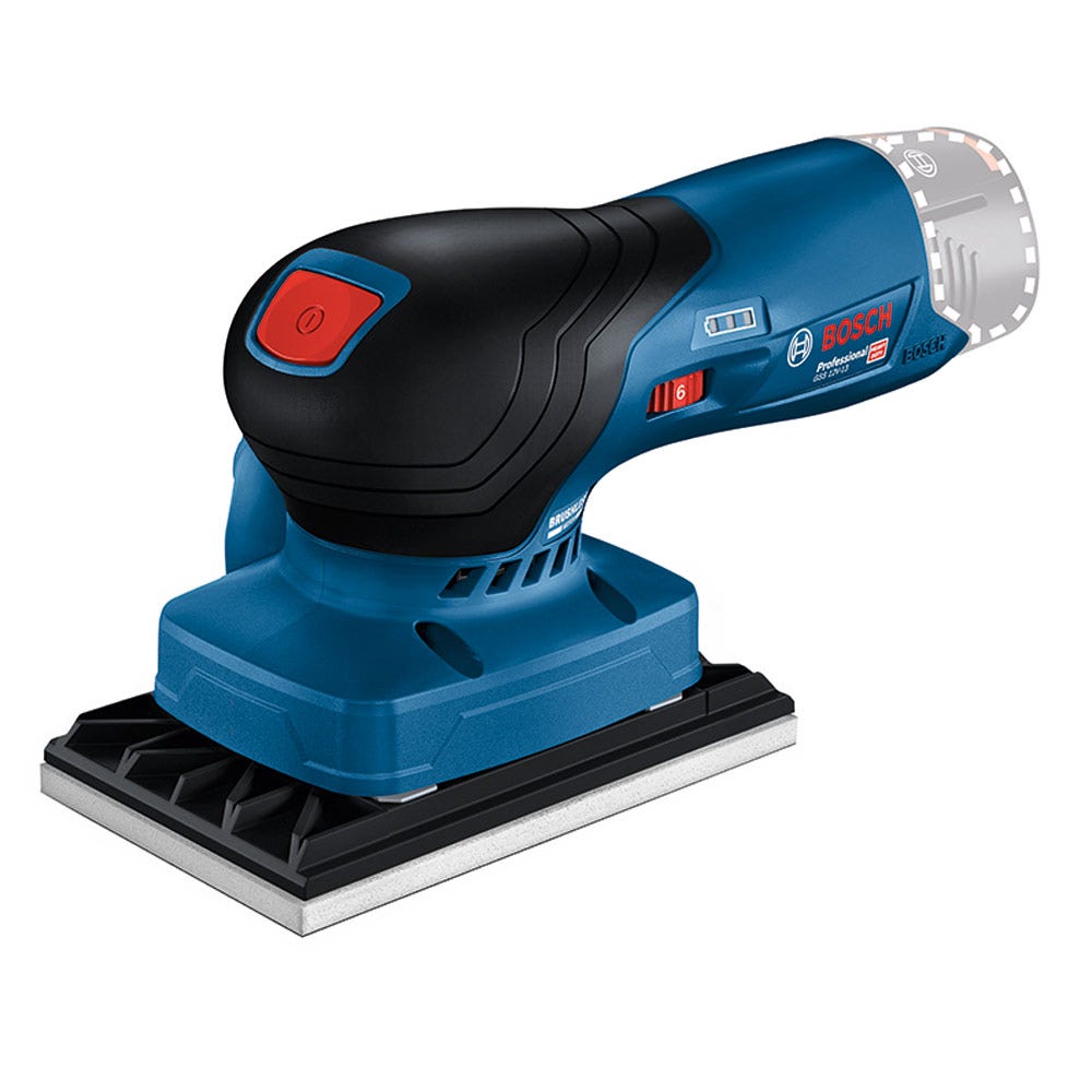 BOSCH 12V Brushless 3-in-1 Orbital Sander Skin GSS 12V-13 06019L0040