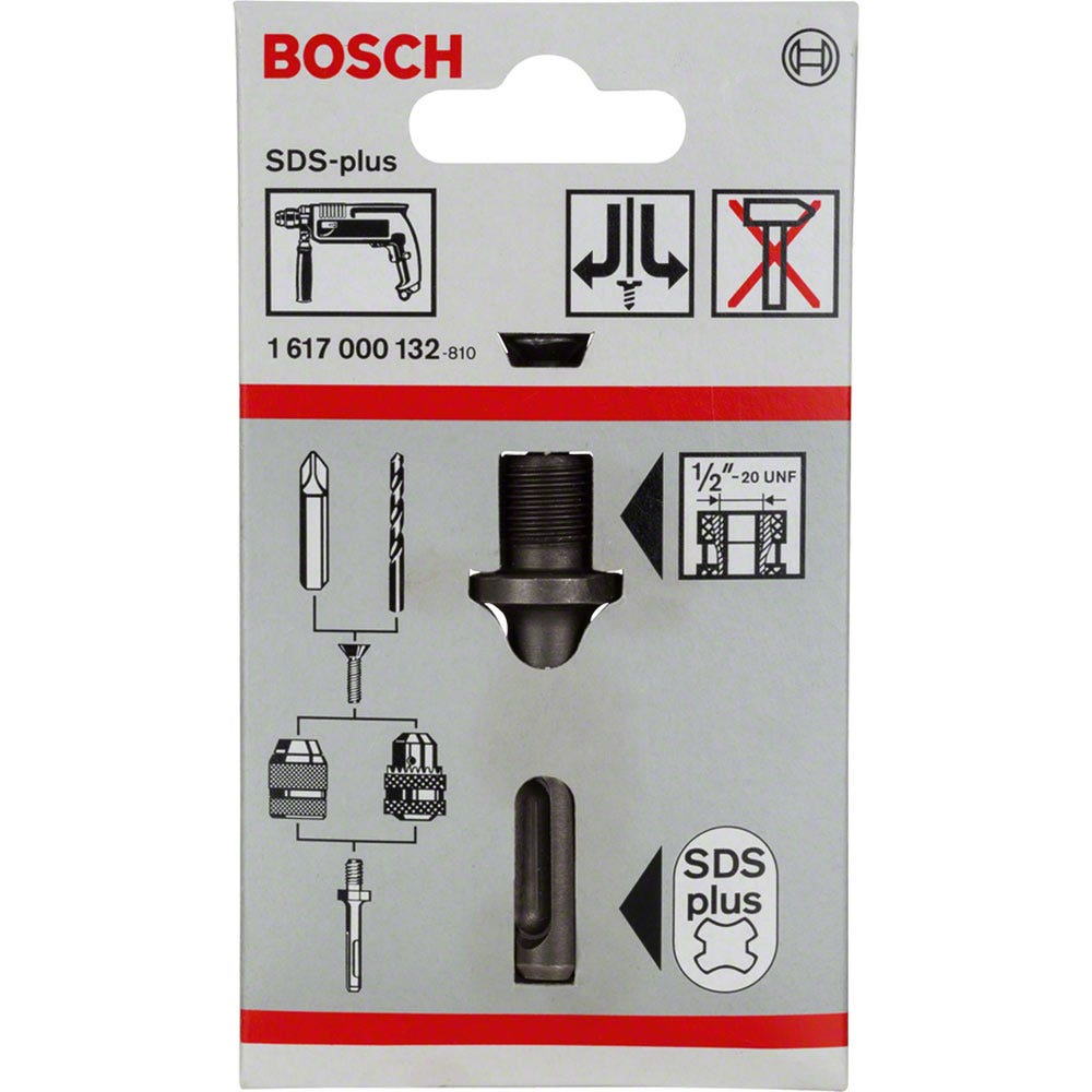 BOSCH SDS-Plus Drill Bit Adaptor 1617000132