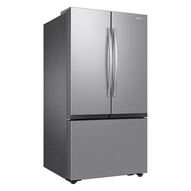 Samsung Mega Capacity 31.5-cu ft Smart French Door Refrigerator with Dual Ice Maker (Fingerprint Resistant Stainless Steel) ENERGY STAR