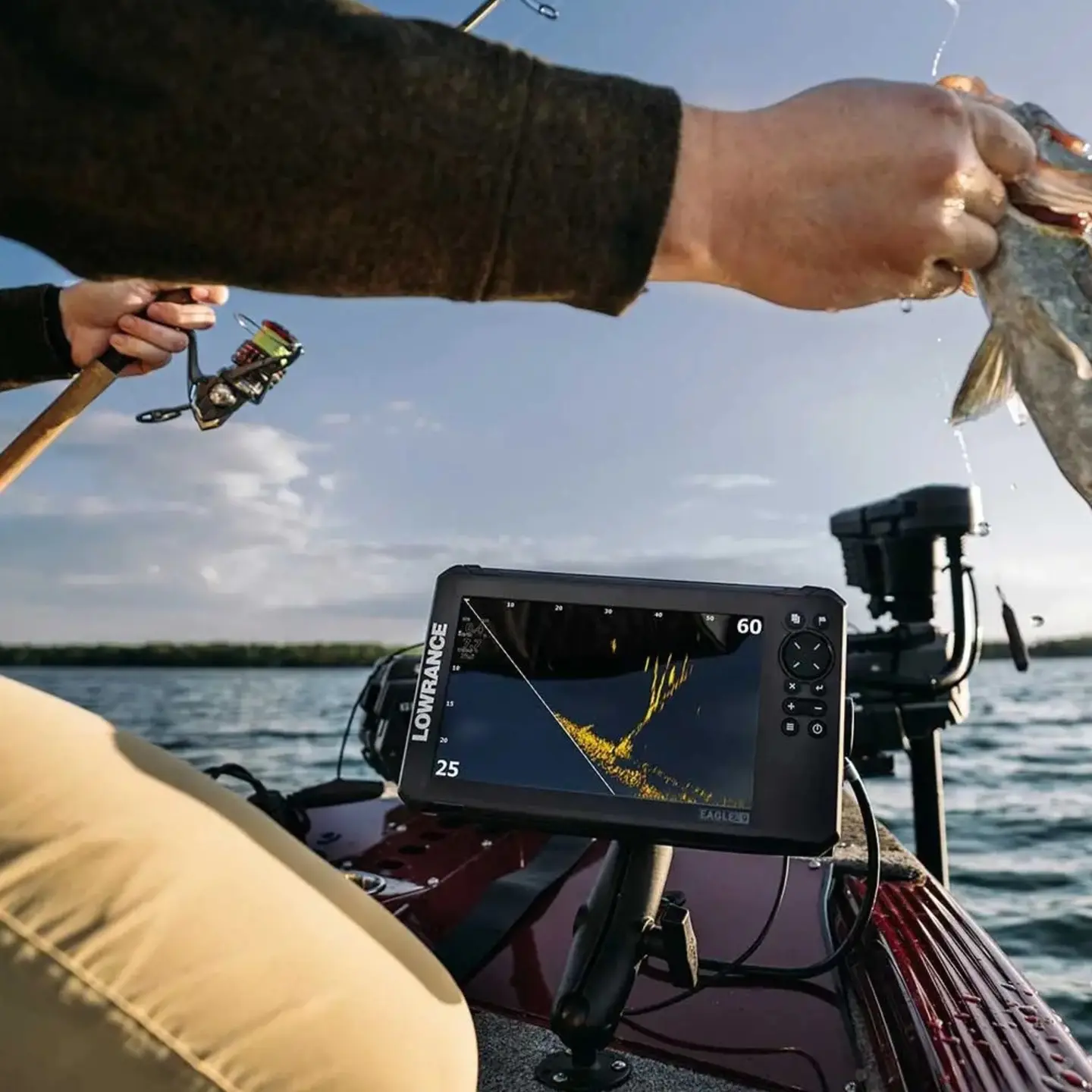 Lowrance Eagle Eye 9 with Live Sonar