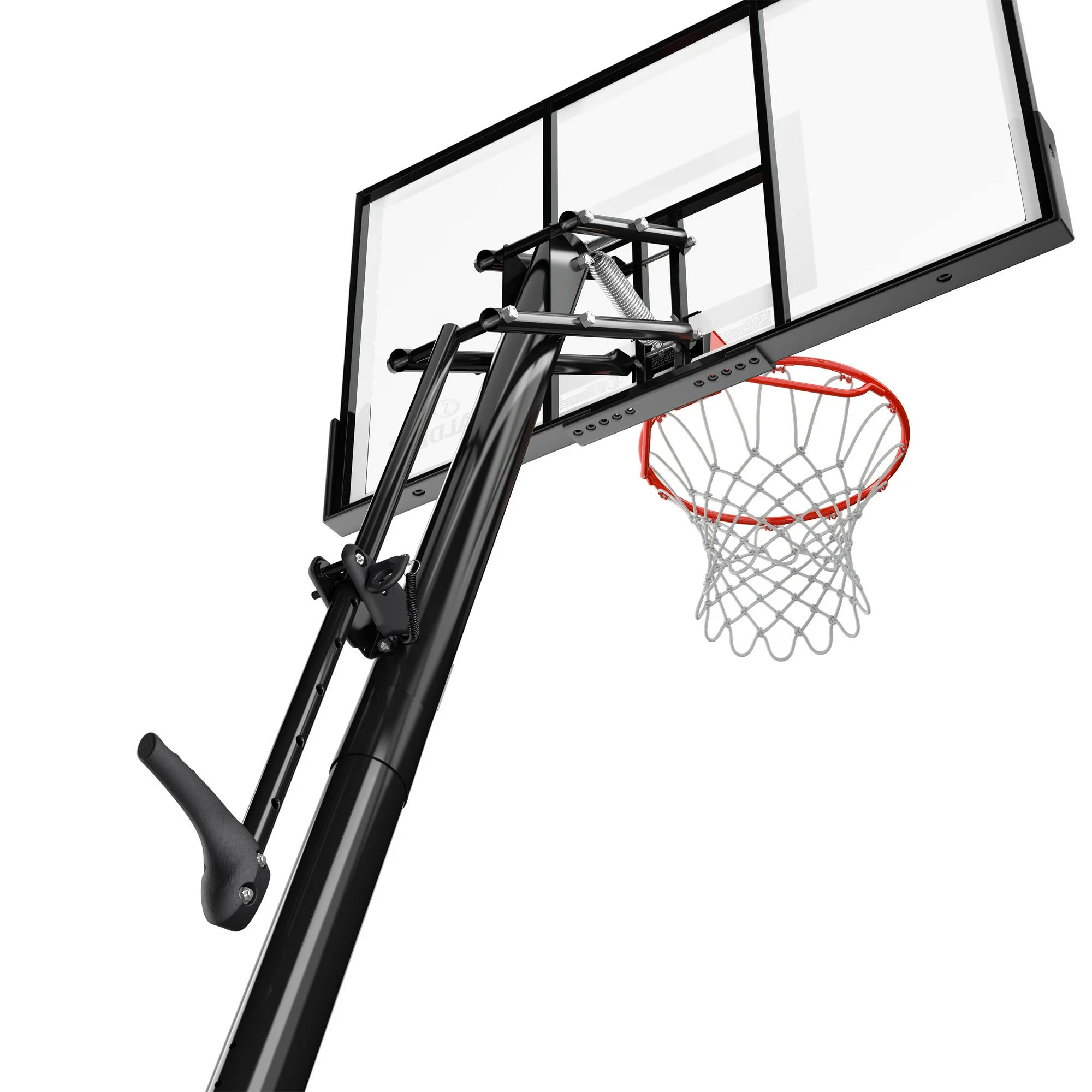 Spalding 54 inch Hoop and Basketball Bundle