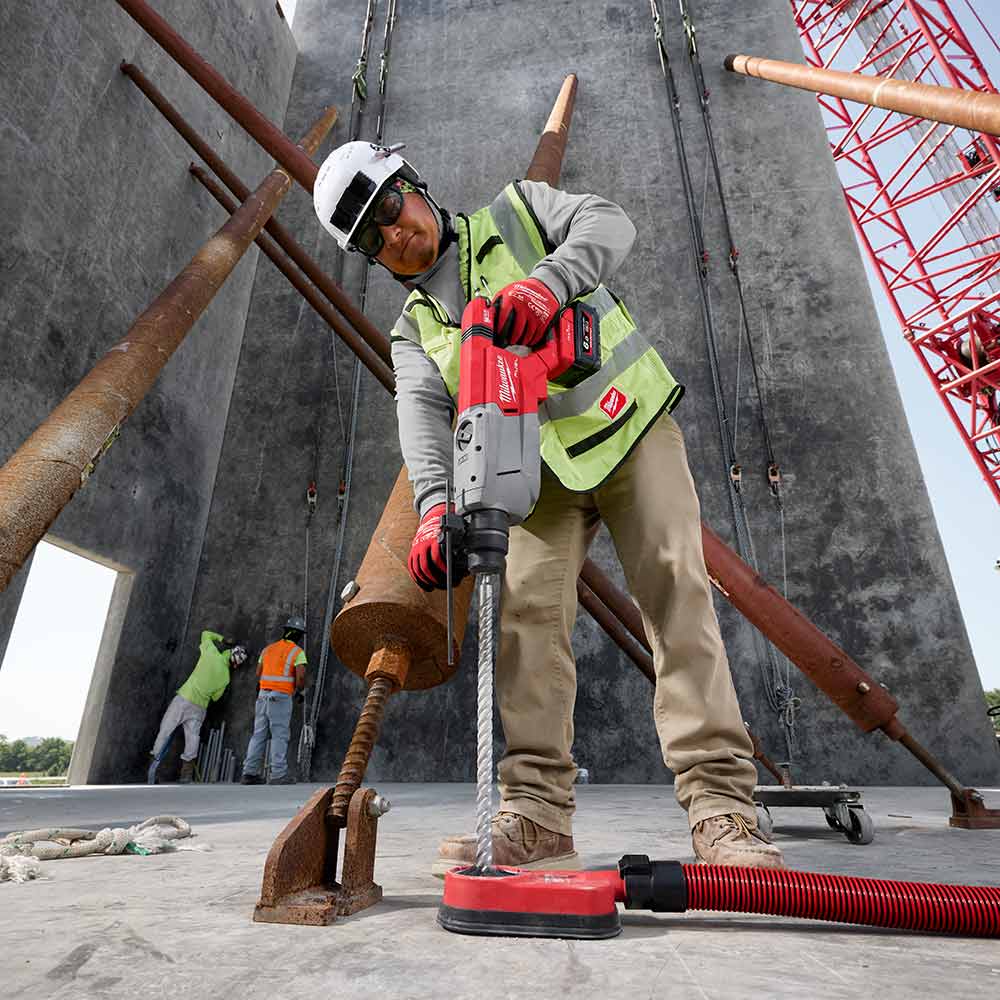 MILWAUKEE 18V FUEL 32mm SDS Plus D-Handle Rotary Hammer with ONE-KEY Skin M18FHACOD32-0