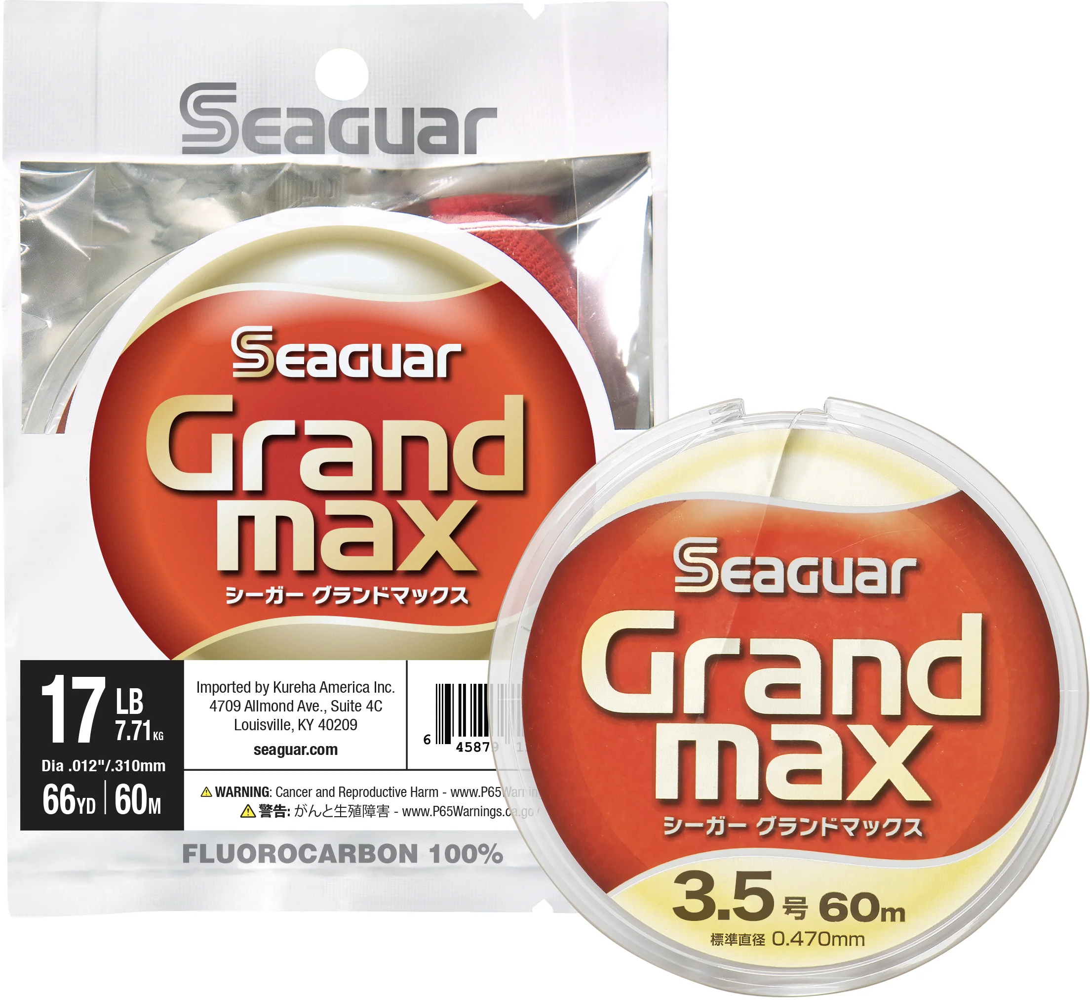 Seaguar JDM Grand Max Leader Material - 66 Yard Spool