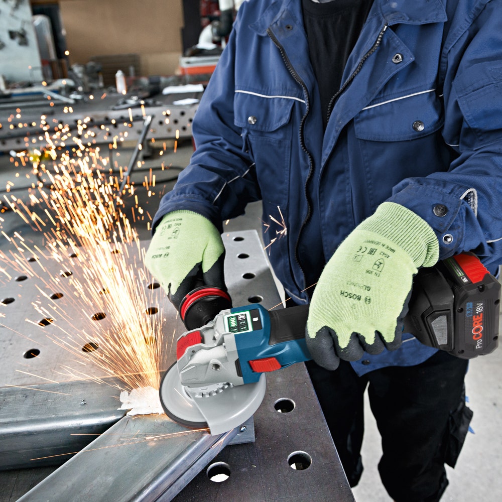 BOSCH X-LOCK 18V Brushless 125mm Angle Grinder Skin GWX 18V-10 PSC 06017B0800