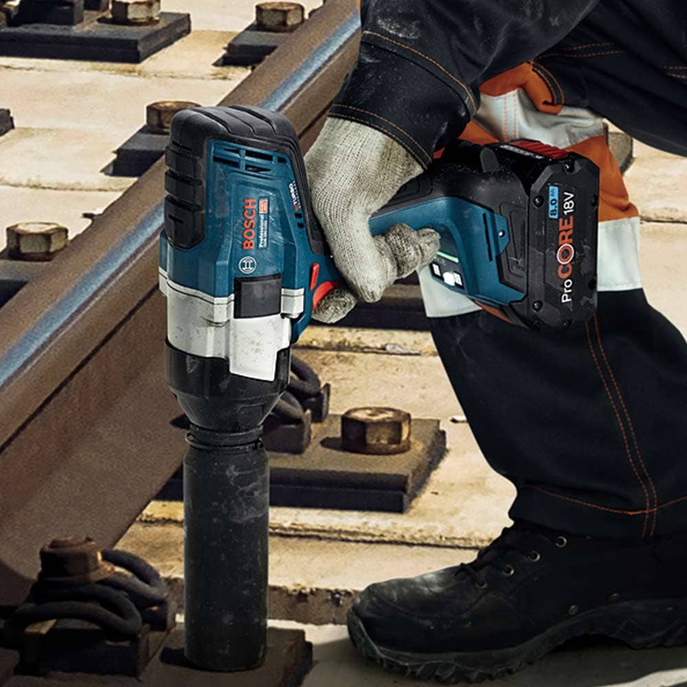 BOSCH 18V BITURBO Brushless 1/2inch Impact Wrench GDS 18V-1000 Skin 0.601.9J8.301