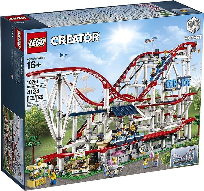 LEGO Creator Expert Roller Coaster 10261 Building Kit (4124 Pieces)