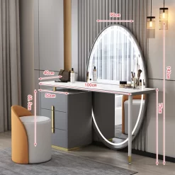 Drawer Mirror Dressing Table