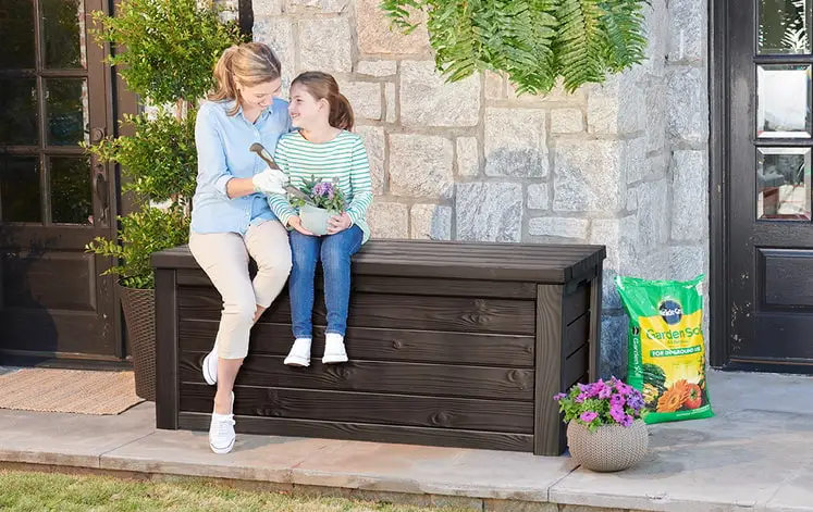 Clearance Sale Resin Large Deck Box — 150 Gallon