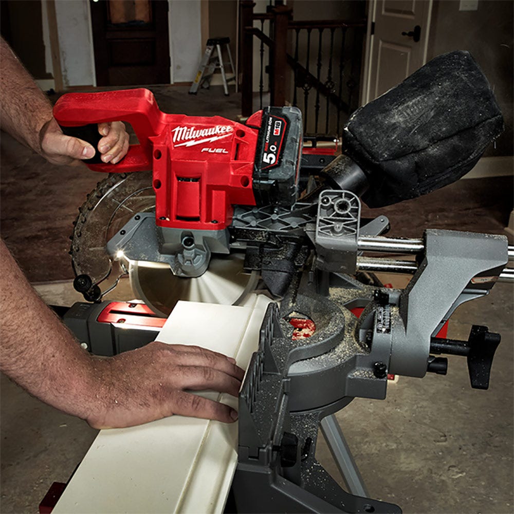 MILWAUKEE M18 Fuel 184mm Dual Bevel Sliding Mitre Saw Skin M18FMS184-0
