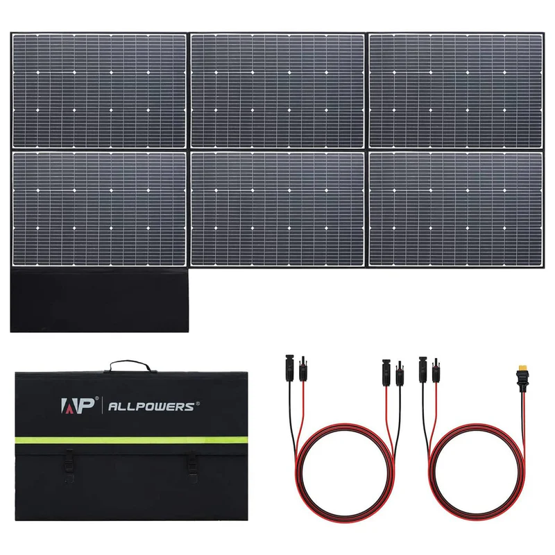 ALLPOWERS Solar Generator Kit 1800W (R1500 + SP039 600W Solar Panel)