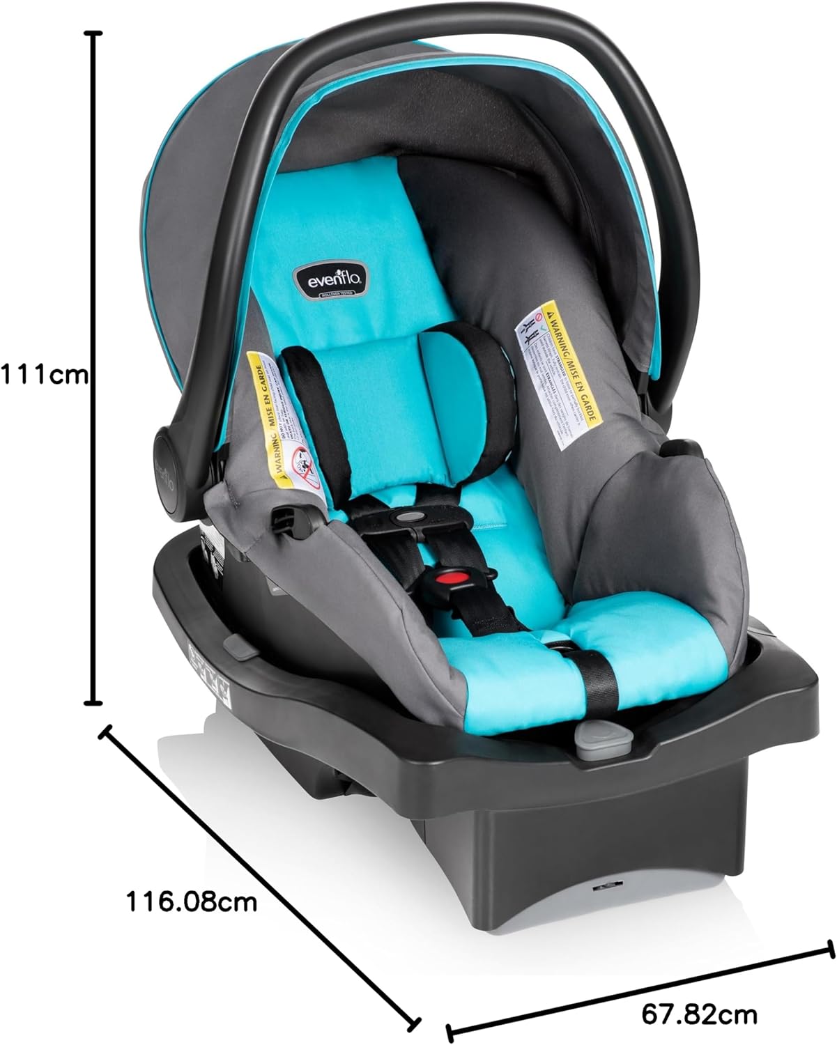 Evenflo Victory Plus Jogger Travel System Featuring The Litemax Infant Car Seat