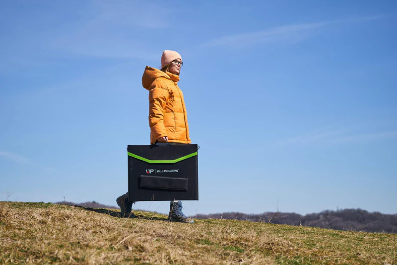 ALLPOWER Solar Generator Kit 2500W (R2500 + SP027 100W Solar Panel)