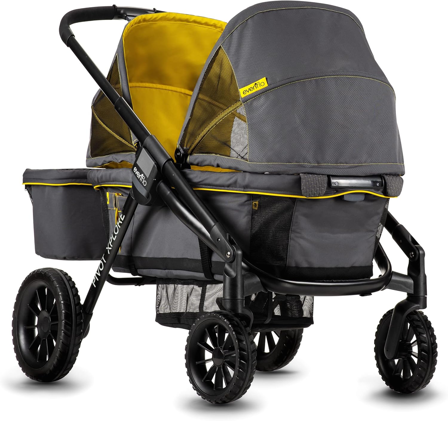 Evenflo Pivot Xplore All-Terrain Stroller Wagon (Adventurer Gray)