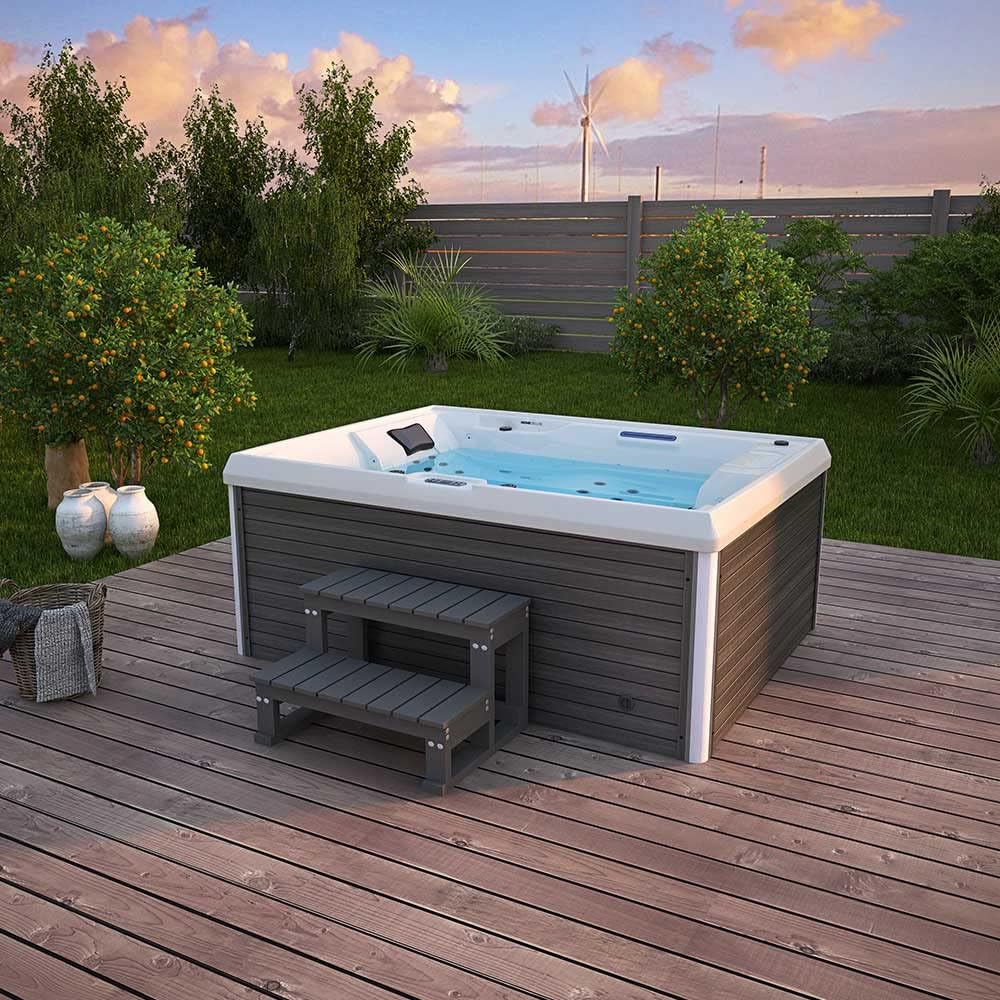 Luxury Müller Outdoor JacuzziWhirlpool Hot Tub/4 Persons